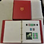 Great Britain - 1858-1988 A collection in two volumes, mint (good face value) definitive's