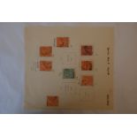 Australia 1920-23 - fine used range including 1s4d (SG660) and with varieties annotated 2d Dry