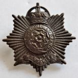 British Hampshire Regiment WWII Cap badge (Bronze, lugs)