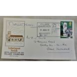 Great Britain 1972 (21 June) 5p Letteringsett Village Church on official FDC, signed by Bishop of