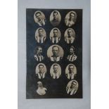 Reading Football Club- Players 1925-1926 Real Photo Postcard of Team- Photo Collier and grey