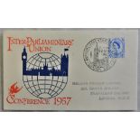 Great Britain 1957 46th Int. Parliamentary Union Conference Illustrated F.D.C. Very fine example