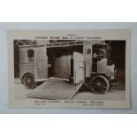 Advertising/Berkshire Fine RP Advert Card Reading Vincent Horse Box on Cattie Transport - William