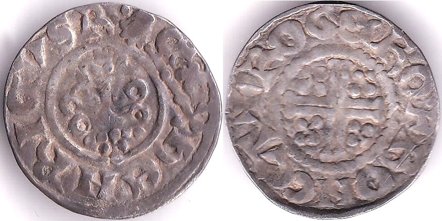 John (1199-1216) Short Cross Penny, group 5, Monger Roger of Rochester(?) S1351, about VF, a good