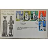 Great Britain 1972 (Jun 21) Churches PO FDC to Postmaster General, Rt'Hon. Christopher Chataway