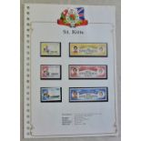 St. Kitts - 1981 Royal Wedding SGRN16/RW17, ‘Specimen’ overprints M.N.H. Scarce.