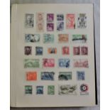 Worldwide - old Oxford stamp album, neatly stocked on pages, good worldwide mix