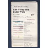 Elan Valley and Builth Wells Ordnance Survey: Sheet 147 1:50 000 Landranger Series