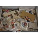 World Mixture in a box - many packets - unsorted lot (1000's)