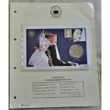 Great Britain P&N 2003 Coronation Jubilee Cover with £5 Coin