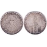 Germany 1934J 5 Reichmark, GVF, KM83