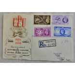 Great Britain 1949 U.P.U Set of 4 FDC SG 499/502 on Official FDC (BPA/PTS) 10/10/49, A/W