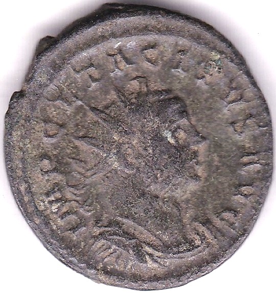 Tacitus AD 275-6 Billon Antoniniauns, rev: SPES PVBLICA SPECS advancing holding flower and lifting - Image 3 of 3