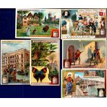 Liebig 1911-12 33sets Sanguinetti 1034 to 1066 in modern binder mostly vg