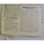 German 1914 Newspaper Gonnaben, den 30. 30. Mai 1914 - Dresdner, Lokal-Anzeiger. Many interesting