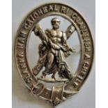 Scottish Cameron Highlanders Clan Badge "Clanna nan gaidheal ri guaillieh a cheile" an excellent