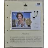 Great Britain P&N 2002 26th February Mercury Golden Jubilee cover with special handstamp and £5