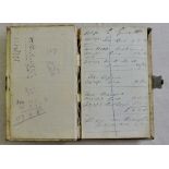 Cash Book 1847 and 1945 in good condition interesting lot