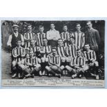 Reading Football club LTD 1909-10 Team Photograph- Players Listed Below. Photo Vandyck Studio