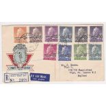 Pacific (Gilbert & Ellice Islands) - Christmas Island - 1958 Definitive Set (SG1-10) on First day