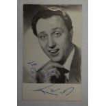 Autographs Kew Dodd - Pen Autograph on a Postcard size Photograph