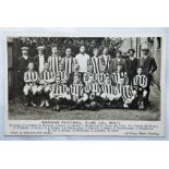 Reading Football Club LTD 1910-11 Team Photograph- Players Listed Below. Photo Clbourn-Hill Studios,