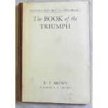 1948 Motor Cycles-The Book of the Triumph by E.T.Brown, in very good condition