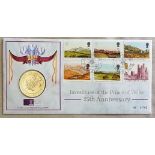 Great Britain 1994 Investure of the Prince of Wales 25th Anniversary Stamp Set Caernarfon St.