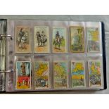 Album-With Nostalgia and Cigarette cards-great lot