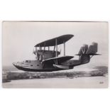Aviation - Range of good RP postcards of WWI era Flying Boats and early Planes (9)