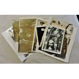 Richard Nixon interest, many newspaper photographs of Vice President Richard Nixon shown with