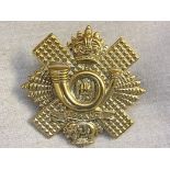 Scottish Highland Light Infantry (City of Glasgow Regt), (White-metal, lugs) KC