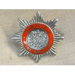 Sheffield Fire Brigade 1980's Obsolete cap badge