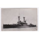 Naval range of WWI Cruiser etc - fine RP postcards (7)