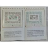 Poland 1993 "Polska 93" Int. Stamp exhibition Polish Post Office issued folder containing "Specimen"
