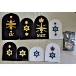 Royal Navy Patches - a collection of (13) Royal Navy trade patches, includes: C, W, SA, S, SSM, EW