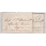 Oxfordshire 1853 and 1856 ELS Oxford to Rugby (both double are datestamps type 'e'), (2), family and