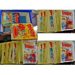 Comic's Dandy-1985-1995-plus annuals(5)-Beano-1989-1994 plus annuals(4), also annuals Eagle 1958-