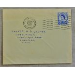 Great Britain QEII 1957 Plain FDC for 46th Parliamentary Conference. Cat £140, XXXX