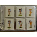 Album-Cigarette Cards-Sports and Olympics