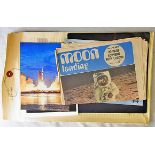 A selection of Moon Landing 1969-very interesting lot