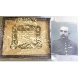 Victorian and WWI Police certificate to Thomas H. Hadaway, Special Constable 1914-1918 with a