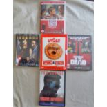 DVD's-Iron Man, Shaun of Dead, Extremely Loud and Incredibly Close, Mission Impossible, The Complete