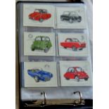 Album-Cigarette cards - Motor Racing Cards