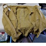 British WWII Officers Tropical Uniform Shirt, excellent condition (no buttons), medium size.