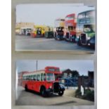 Buses - A good collection of colour photographs of vintage buses - quality images 7"x4" - truly