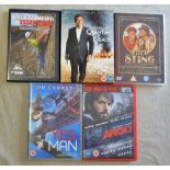 DVD's-Yes Man-Argo-TheSting,Quantum of Solace(teo disc special)-Rock Climbing Essentials
