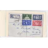 Great Britain - 1953 (3 June) Coronation FDC with Buckingham Palace CDs hand addressed on plain