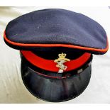 British R.E.M.E. Peaked Cap, 1970's issue in good condition made by Compton Webb (Headdress) size