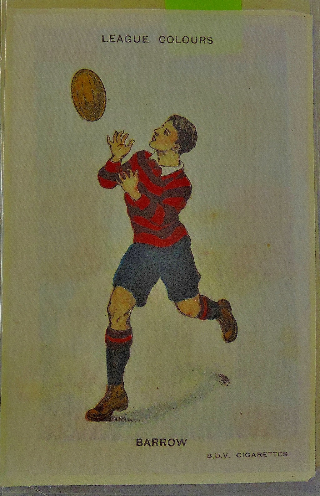 Silks - a collection in an album with large (5) including 'Barrow' Football League colours, Tartans, - Image 3 of 4